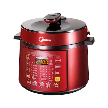 电压力锅 5L双胆 7段调压 可开盖煮 宽锅沿便清洗 MY-QC50B12